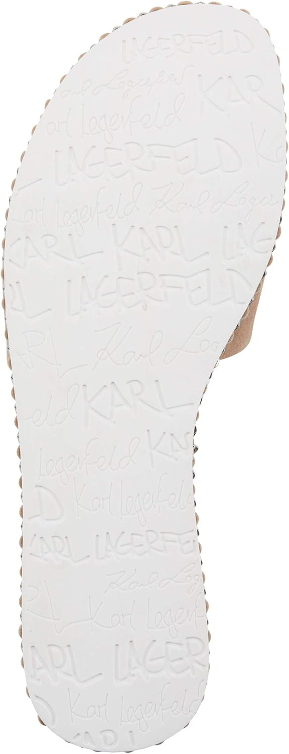 Miniatura 3 de Karl Lagerfeld Paris Womens Bijou Fashion Slide Sandal