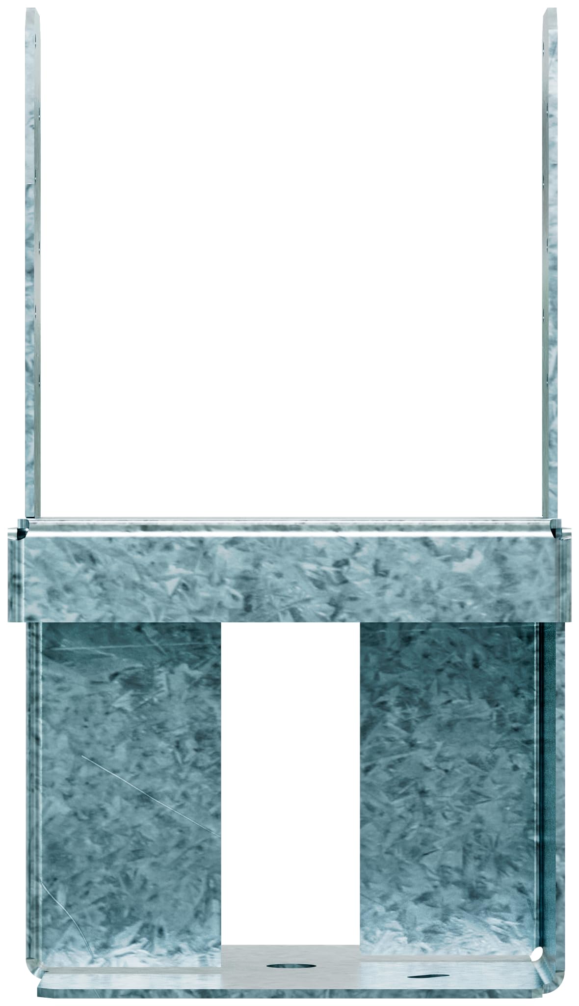 Simpson Strong-Tie PPB66-4Z PPBZ Porch Post Base for 6x6 Post and 4 in. Slab