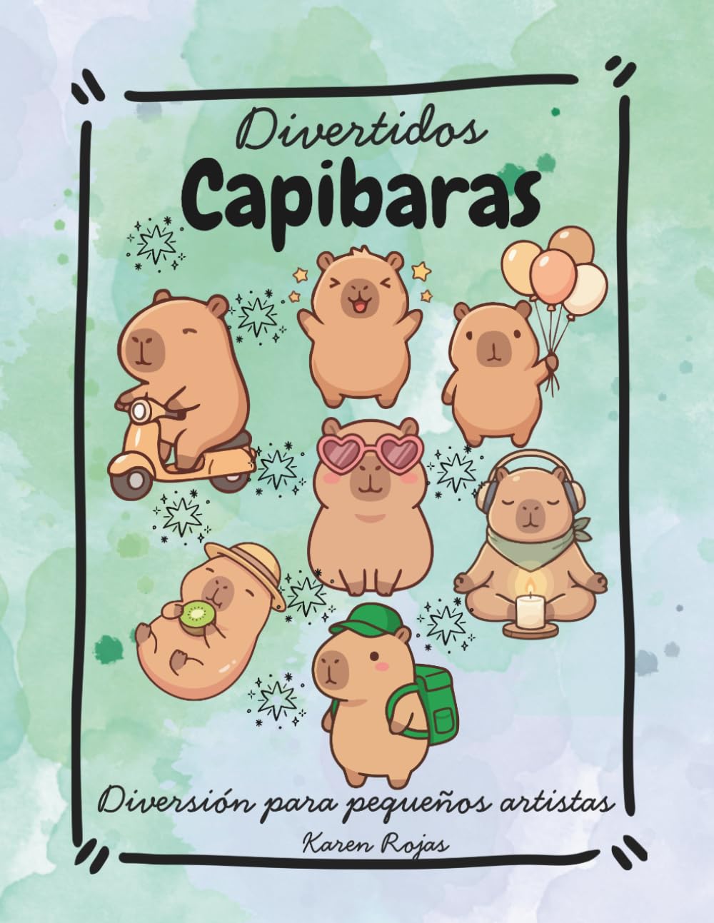 Capibaras Divertidos: Diversión para pequeños artistas