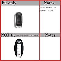 Vista 2 de Funda protectora para llavero inteligente de TPU para Nissan Rogue SL Ariya FWD Pathfinder X-Trail Sentra Murano Kicks 2023 2024 2025 285E3-7LA6A