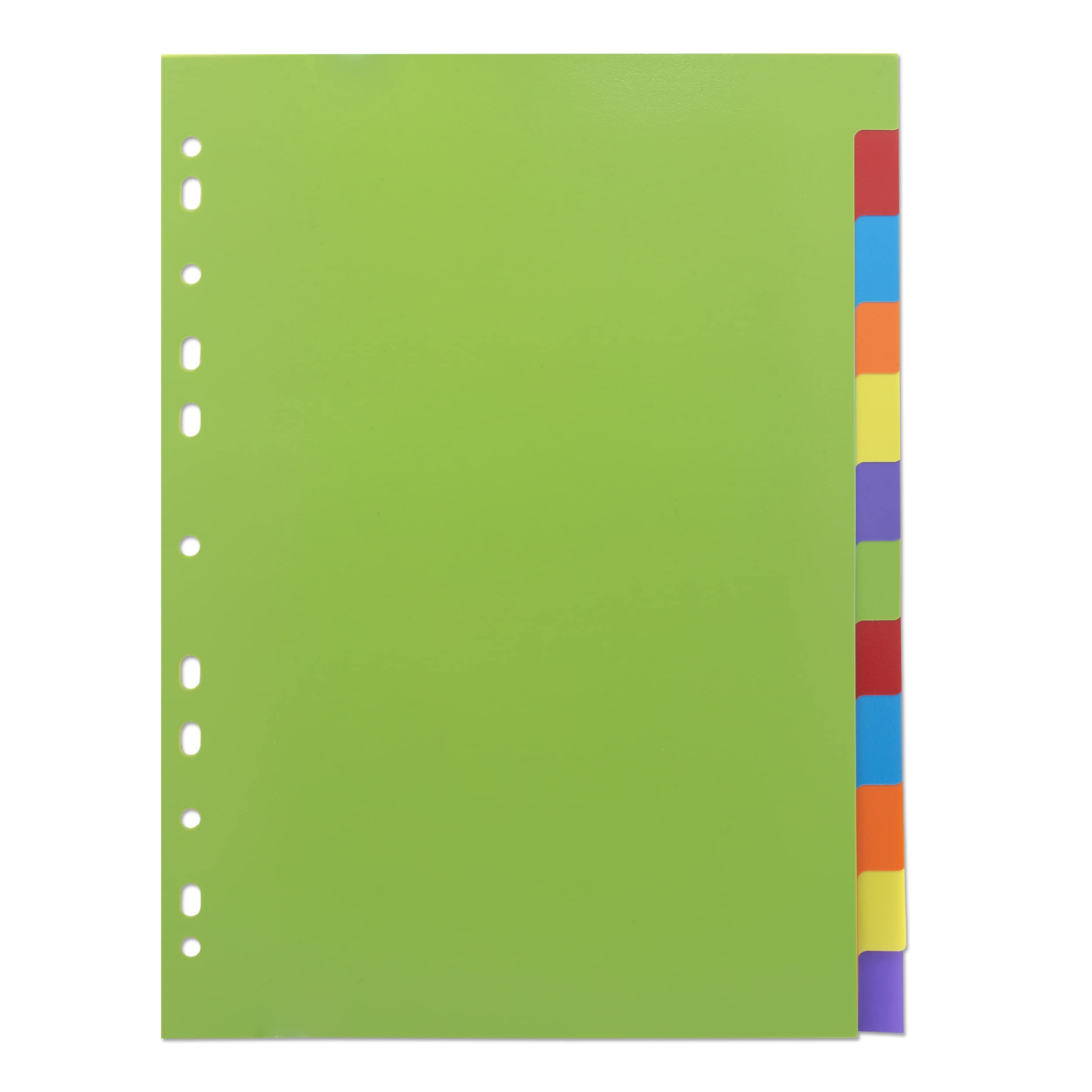 Separatori Per Raccoltori StarPLAST - Confezione Da 12 Colorati Per Scuola E Ufficio | Organizzazione Documenti - Foto 8