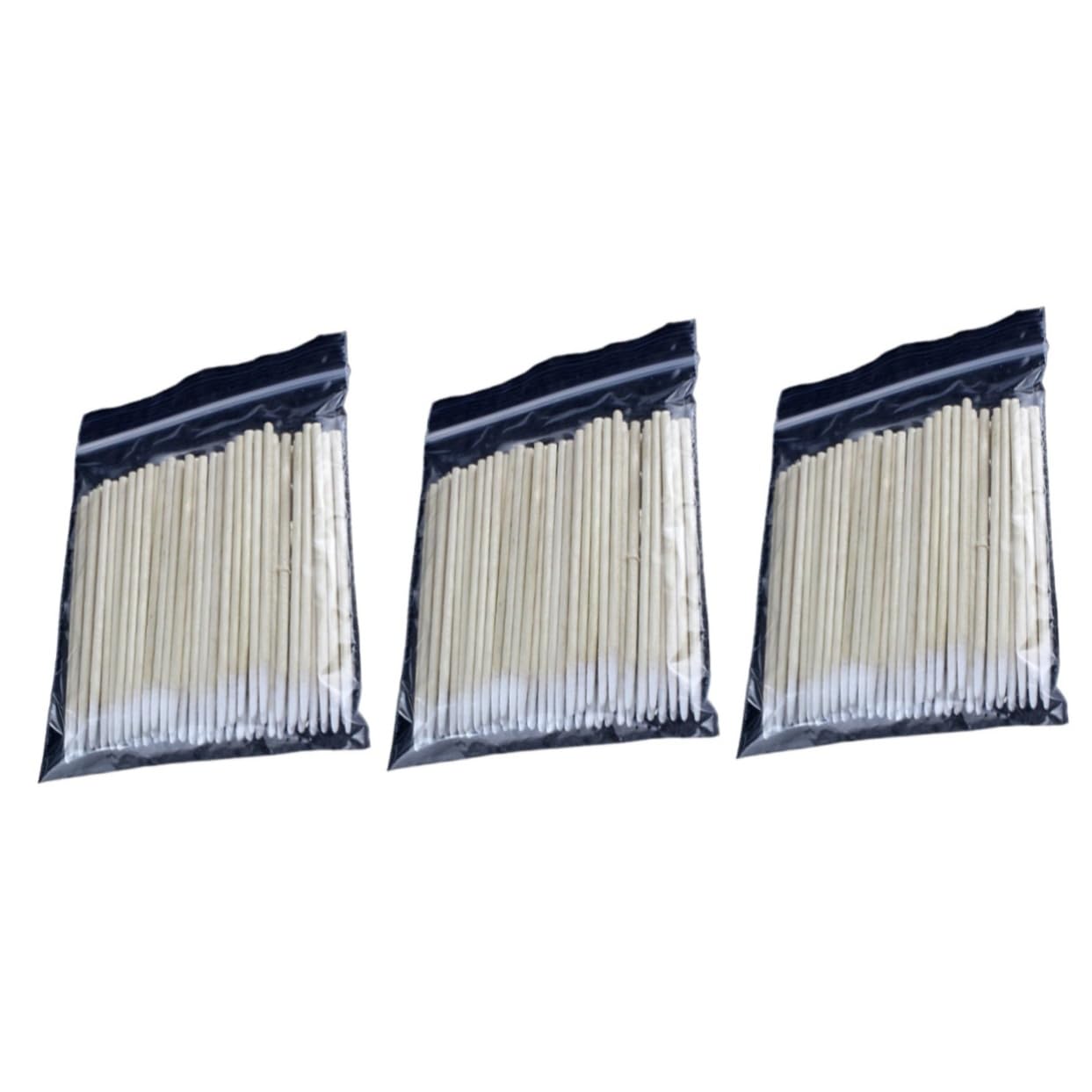 Housoutil 1800 Stück Wattestäbchen makyaj seti holzstäbchen make up tools tupfer Holzstock wooden sticks mit Baumwollspitze bambusstäbe 10cm Kapok-Stick Tattoo-Zubehör Hölzern