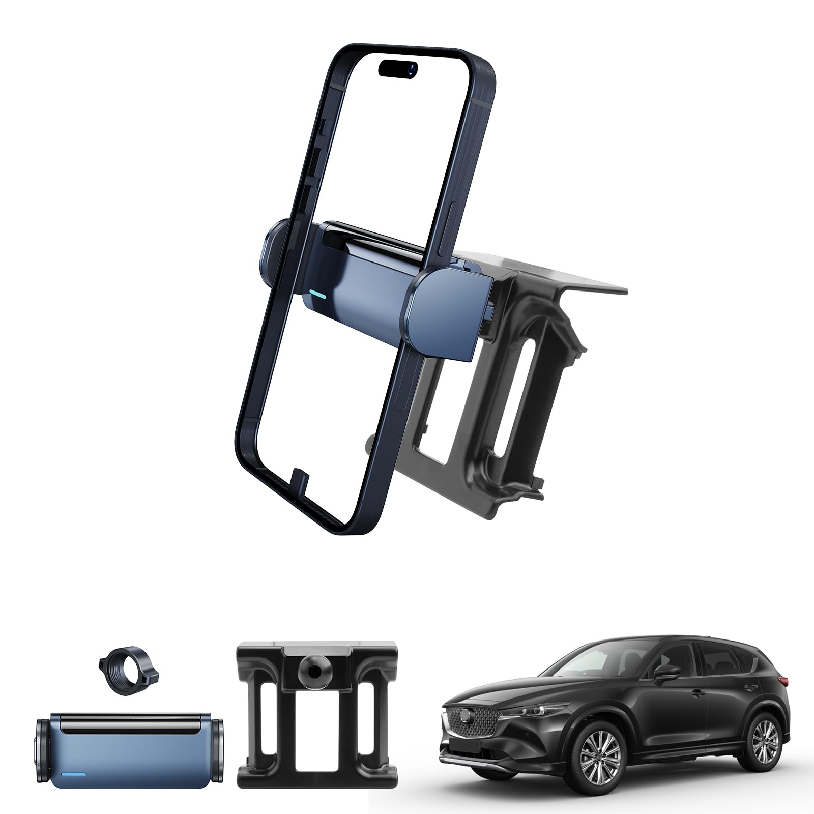 Beerte Support De Téléphone De Voiture Pour Rav4 Toyota 2017 2018 Pièces Intérieures Grille D