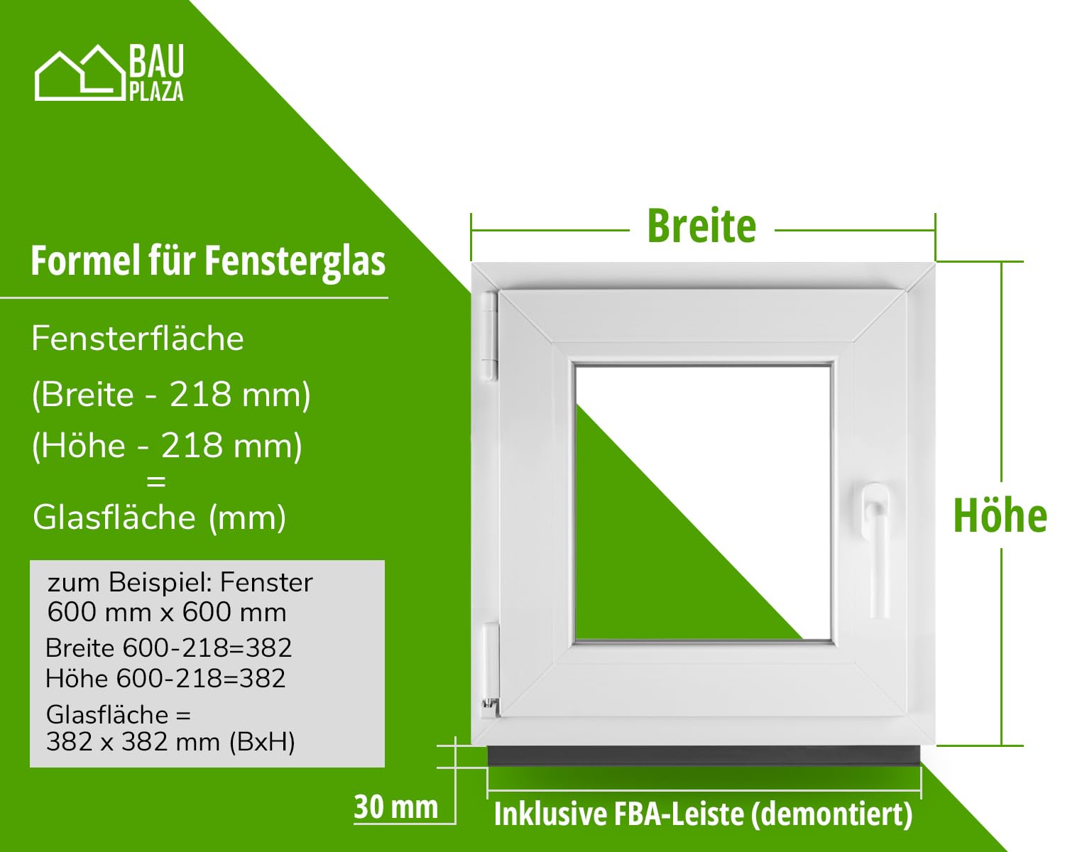 Finestra Serramenti in pvc Bianco - Vetro camera Larghezza x Altezza 70 x 70 cm apertura Sinistra 700 x 700 mm Funzione Girevole - Ottima scelta