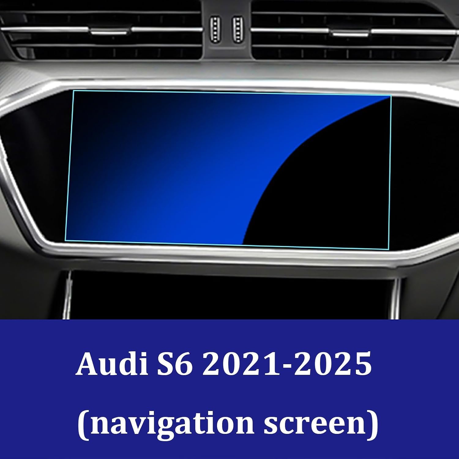 Pellicola Protettiva Auto per Audi S6 2021-2025 (Navigation Screen)