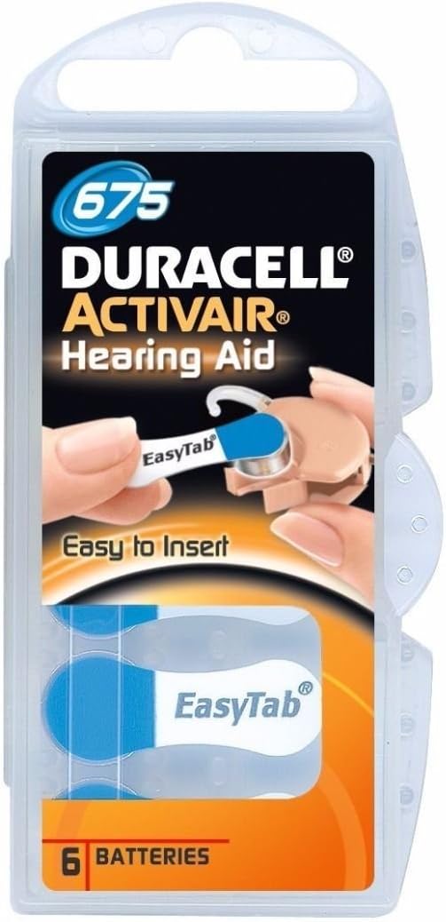 Duracell Activair 675 Hearing Aid Batteries 5 Packs Of 6 Amazon fr duracell-activair-675-hearing-aid-batteries-5-packs-of-6-amazon-fr