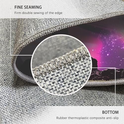 Tapis cyberpunk violet apocalyptique lavable 100x150cm pour salon - 7