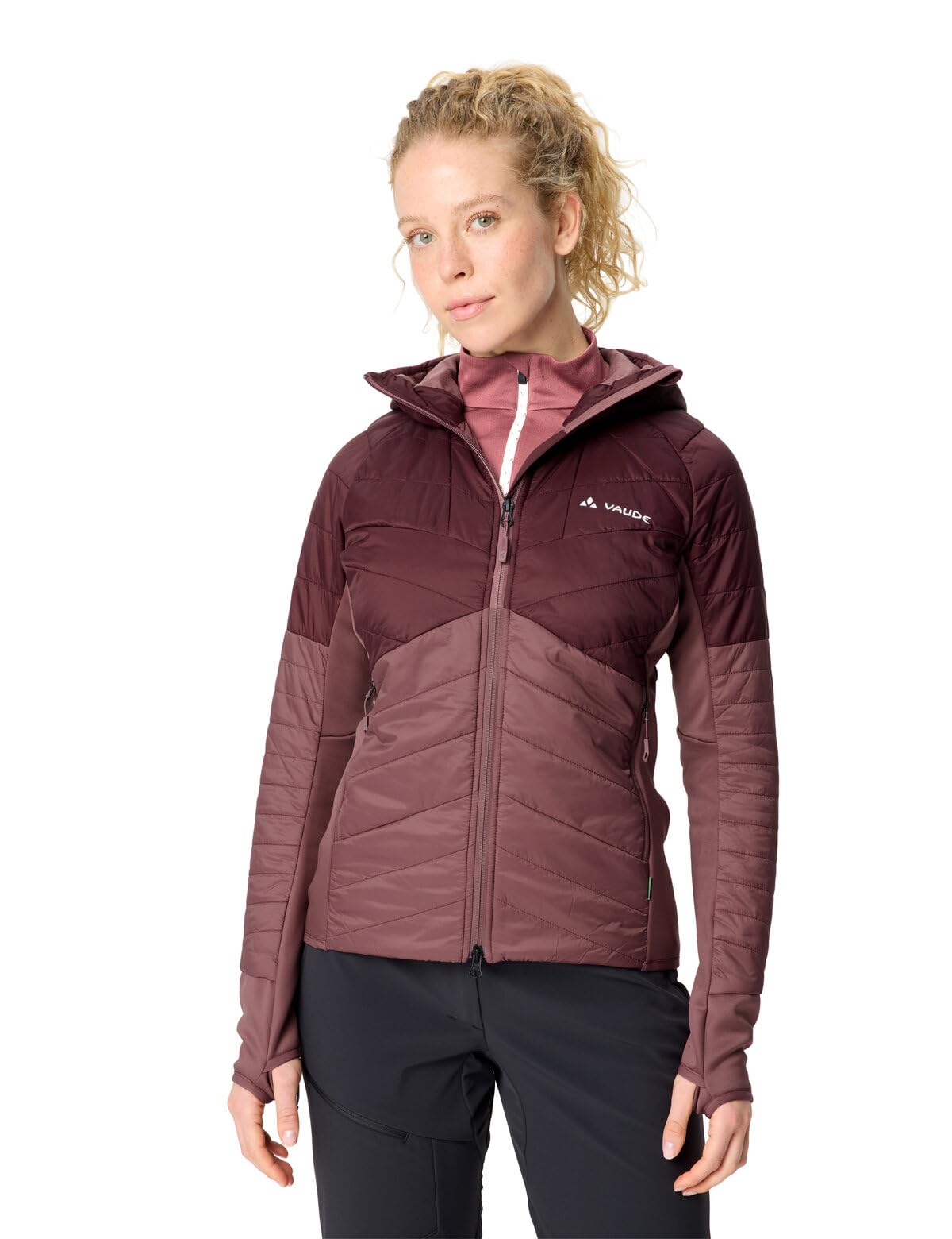 VAUDE Women's Sesvenna Jacket IV, sportowa damska kurtka izolacyjna na wycieczki narciarskie, ciepła i wodoodporna dzięki izolacji PrimaLoft