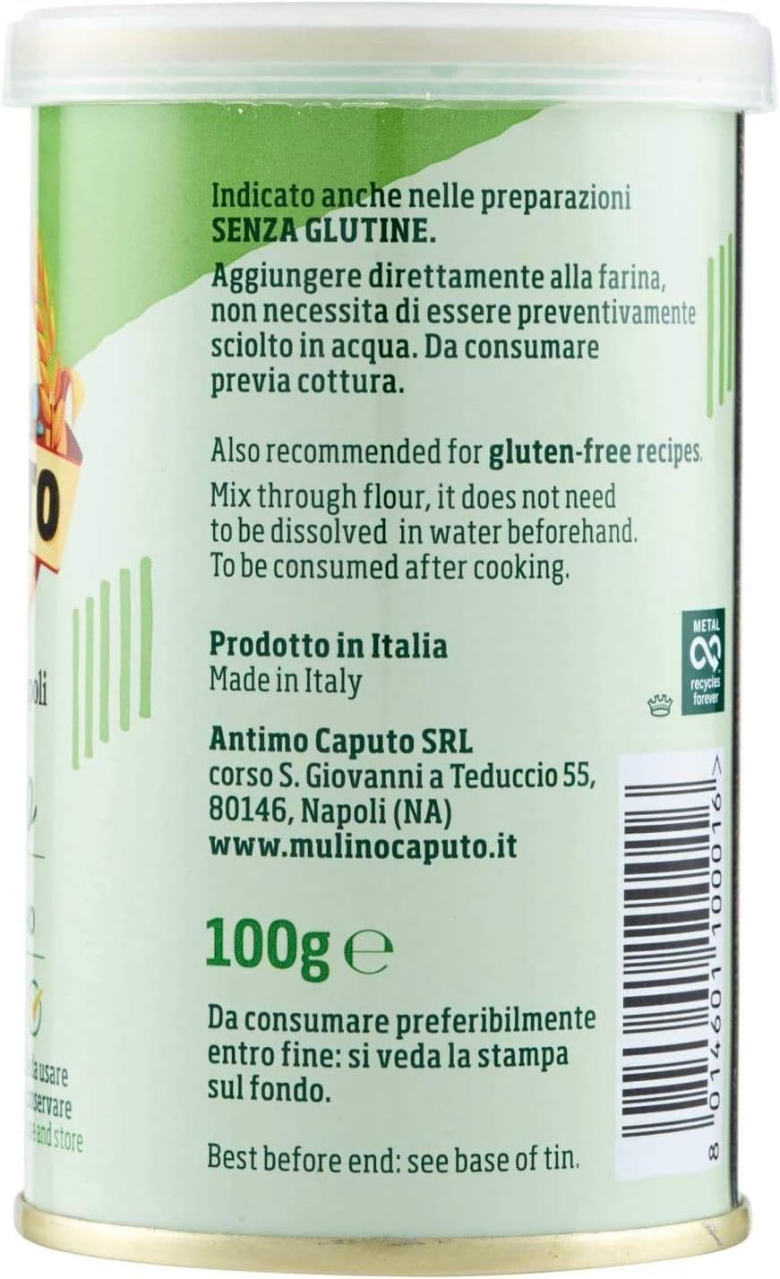Italian Gourmet Bundle 3 x 100 g Levure Sèche Italienne Haute Activité pour Pizza Pain et Pâtisserie + Italian Gourmet Polpa 400 g, levure sèche 100% italienne, fermentation prolongée