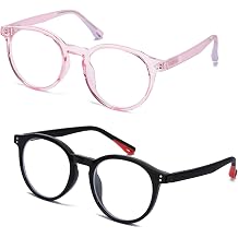 Kids Blue Light Blocking Glasses for Girls Boys, Clear Anti Bluelight Glasses, Computer Fake Glasses UV400