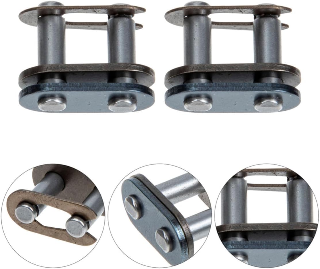 16pcs Motorcycle Chain Connecting Links Quick Release Chain Link Buckle Aluminum Alloy Easy Installation Compatible with Vehicle Models for Atv Off-road