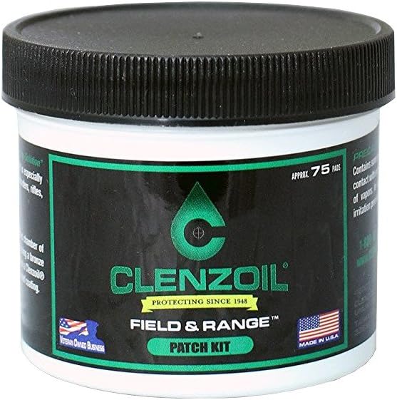 Clenzoil CLP Cleaner Lubricant Protective Pre Saturated Gun Cleaning Patch Kit