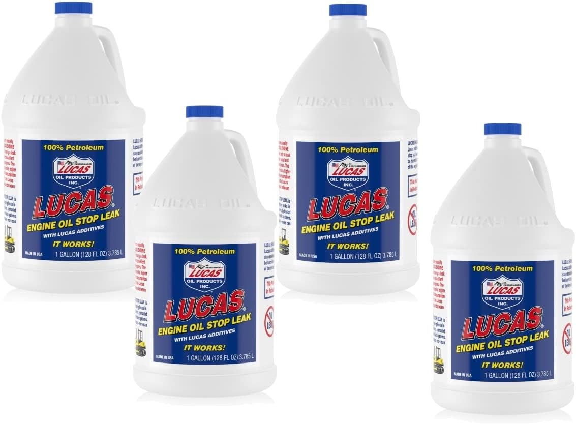 Lucas Oil 10279 Engine Oil Stop Leak - 1 Gallon