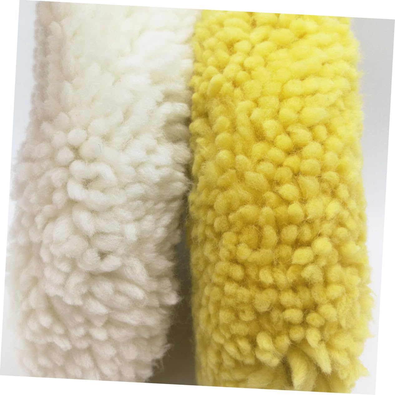 MAGICLULU Polierpads Für Autos Aus Wollmaterial Geeignet Für Felgenpoliermaschine Als Polierscheibe Für Bohrmaschinenaufsatz Zum Auftragen Von Wachs Und Auspolieren Von Unebenheiten