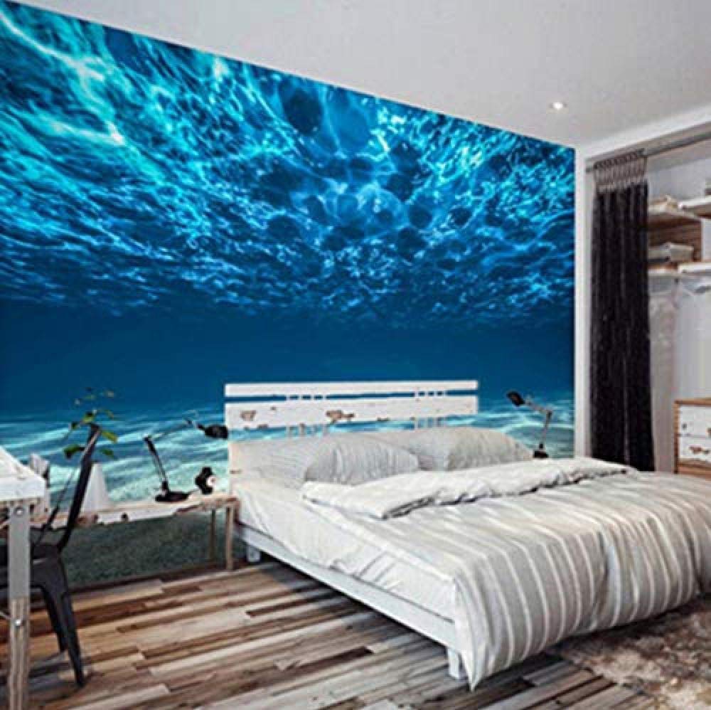 Carta Da Parati Fotografica 3D Paesaggio Di Mare Profondo Grande Murale Decorazione Della Parete Soggiorno Carta Da Parati Fotomurali Moderna Cucina Colla Camera Da Letto-350cm×256cm