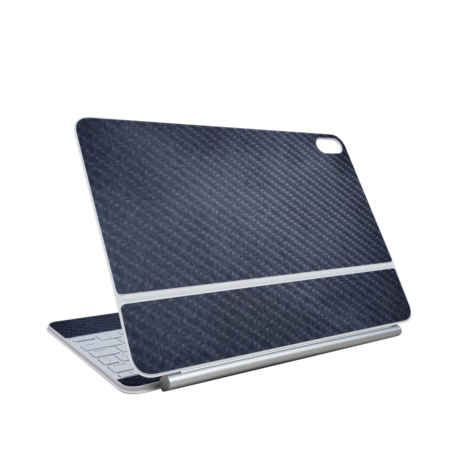 Carbon Fiber Skin Compatible With Apple Magic Keyboard for iPad Air 13-inch (M3) 2025 - Charcoal Lattice - Premium 3M Vinyl Protective Wrap Decal Cover - Easy To Apply | Made in the USA by MightySkins