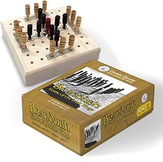 Brandubh Strategy peg Game from Ireland Made in USA