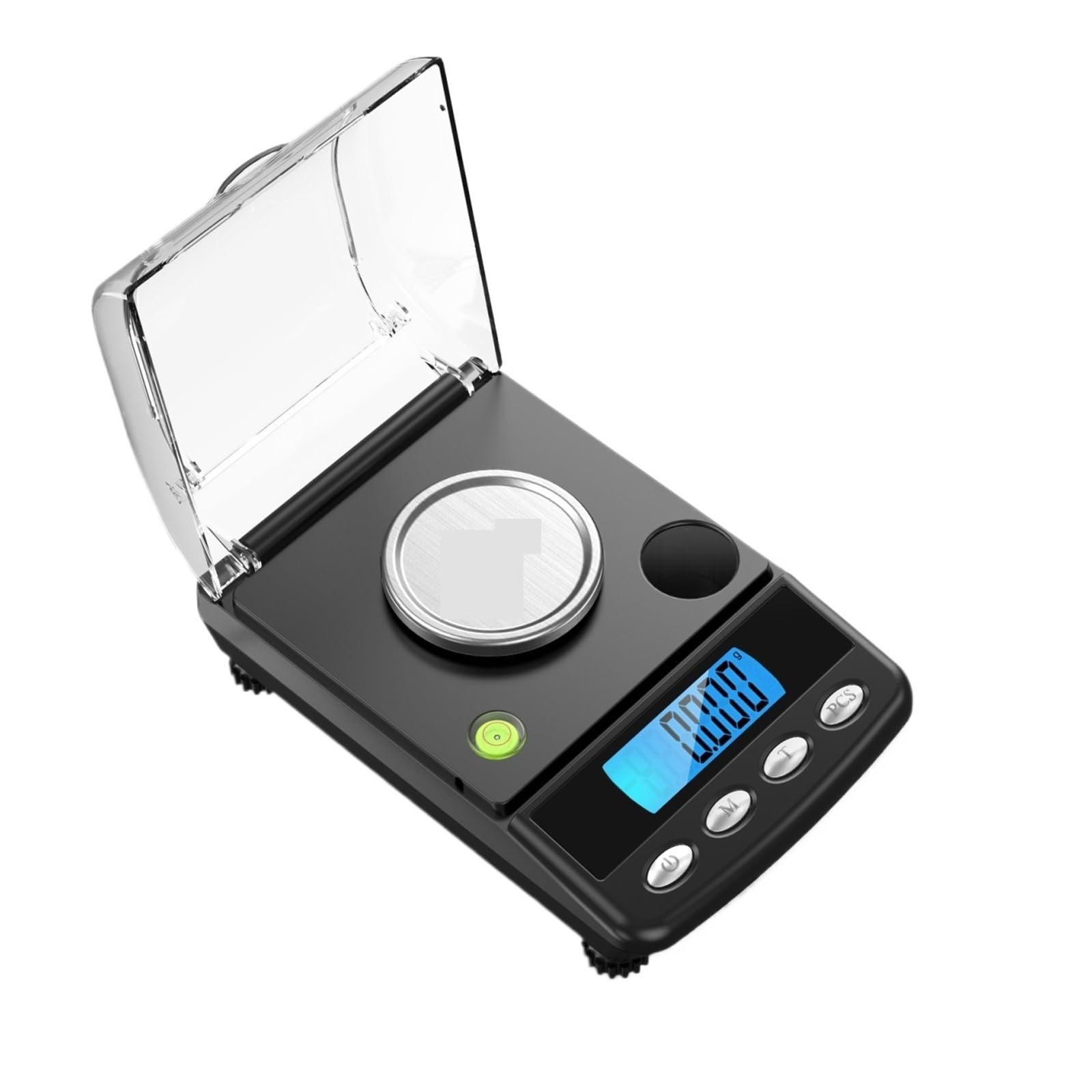 Bascula Precision Báscula de Cocina Báscula de joyería digital de precisión de 0,001 g, báscula electrónica alimentada por USB de 20 g, mini balanza de laboratorio LCD, báscula electrónica de 0,001 g