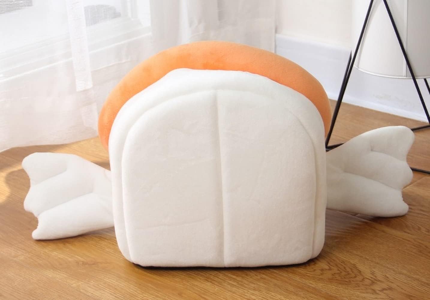 review SSDHUA Cute Pet Cat Nest Cartoon Little Yellow Duck Shape Cat Bed House Semi-Enclosed Large-Capacity Warm Pet Cave Cat Nest Cat Bed with Removable and Washable Mattress The Best Gift for Pets (M)