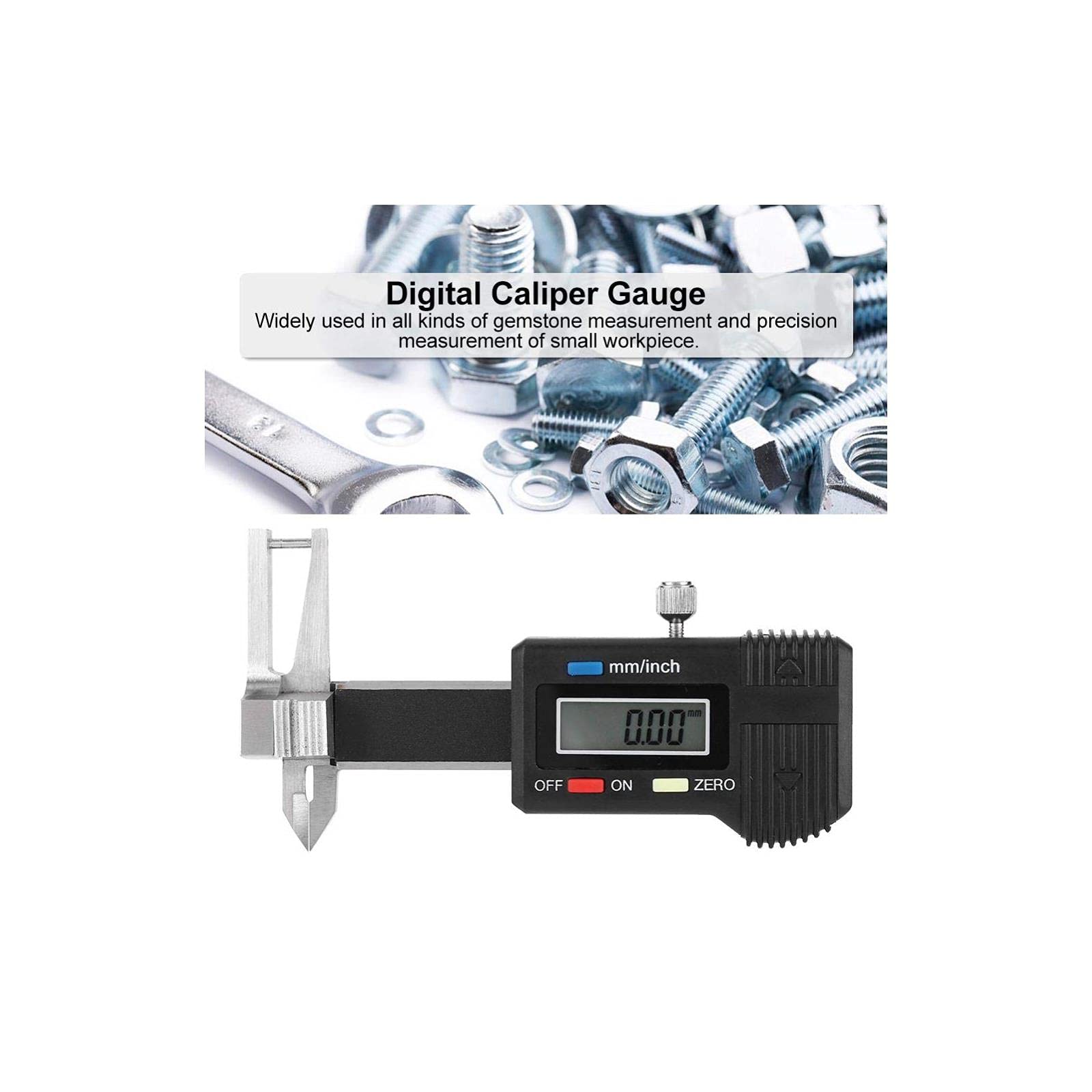 Digital Caliper Ruler - 3-in-1 Precision Measurement -9