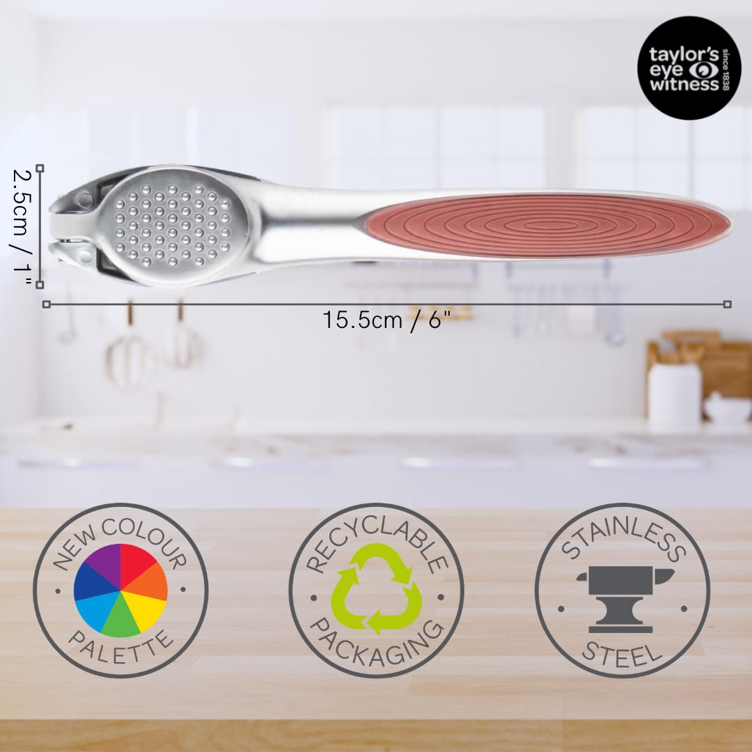 Easy To Use Garlic Press, Removes The Need to Peel, Great Kitchen Gadget For Crushing Garlic Cloves. Dishwasher safe - Image 3