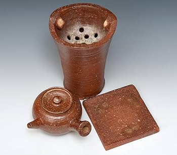 煎茶道具　涼炉台　　炉台 涼炉・風炉 | 煎茶手帖 蝸盧 karo