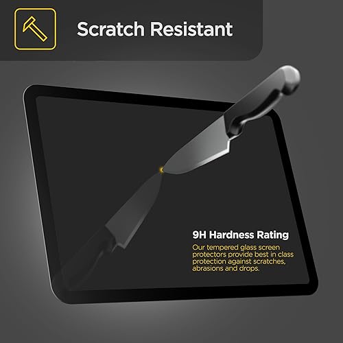 Miniatura 5 de magglass diseñado para Google Pixel Tablet - Protector de pantalla de vidrio templado (tableta Pixel 2023, 10.95 pulgadas)