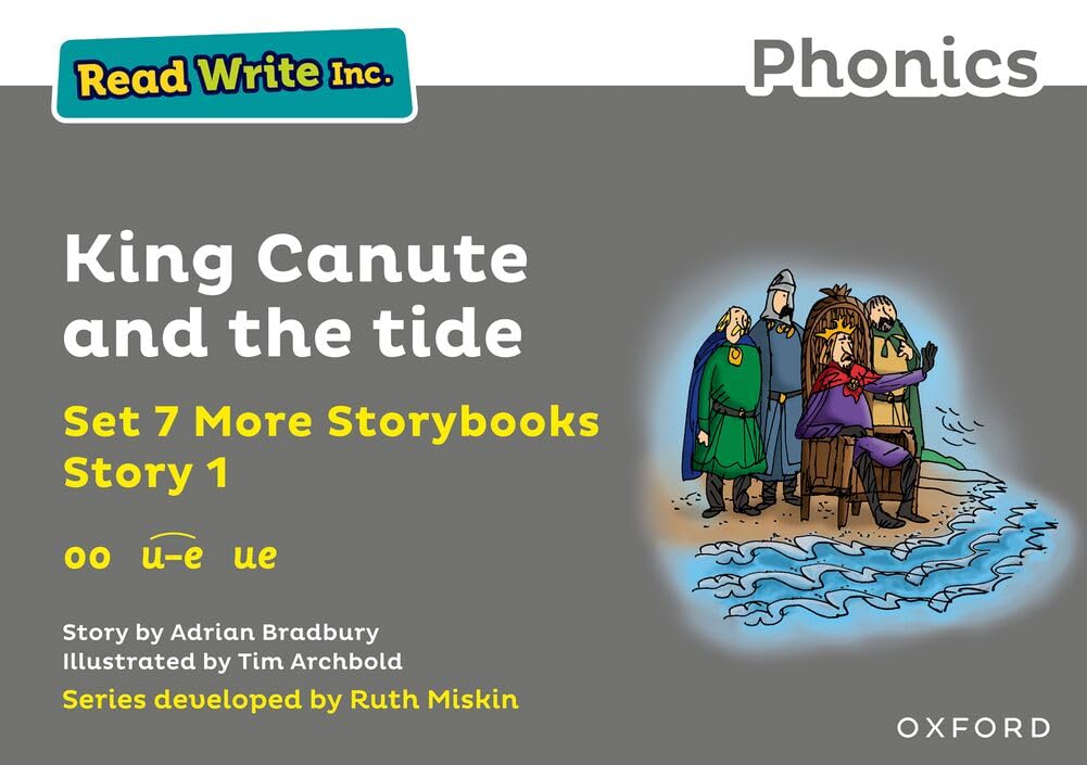 Read Write Inc. Phonics: King Canute and the tide (Grey Set 7... - 9781382013550