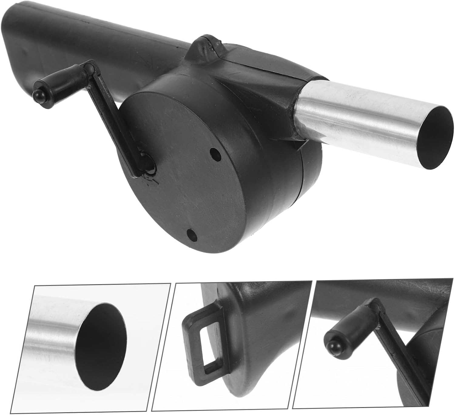 Portable Outdoor Fire Blower Hand Crank Charcoal Ignition Fan