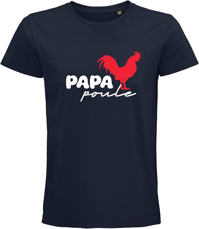 Kiribou T-Shirt Homme « Papa Poule »