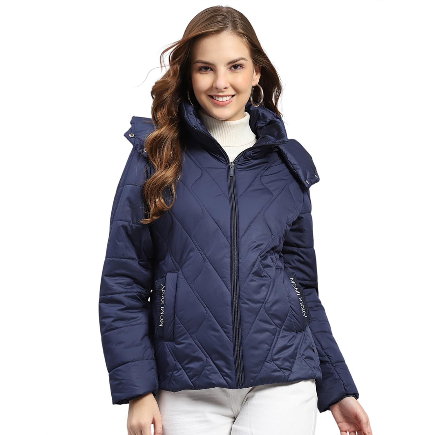 monte carlo Womens Regular Fit Solid Zipper Full Sleeve Winter Jacket | Women Winter Jacket | Stylish Zipper Jacket | Casual Winter Wear For Women's (Pack Of 1)-picture-35