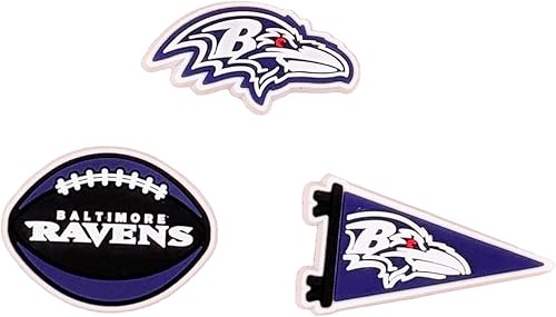 Miniatura 31 de FOCO Pick Your NFL - Dijes decorativos para zapatos de equipo, paquete de 3