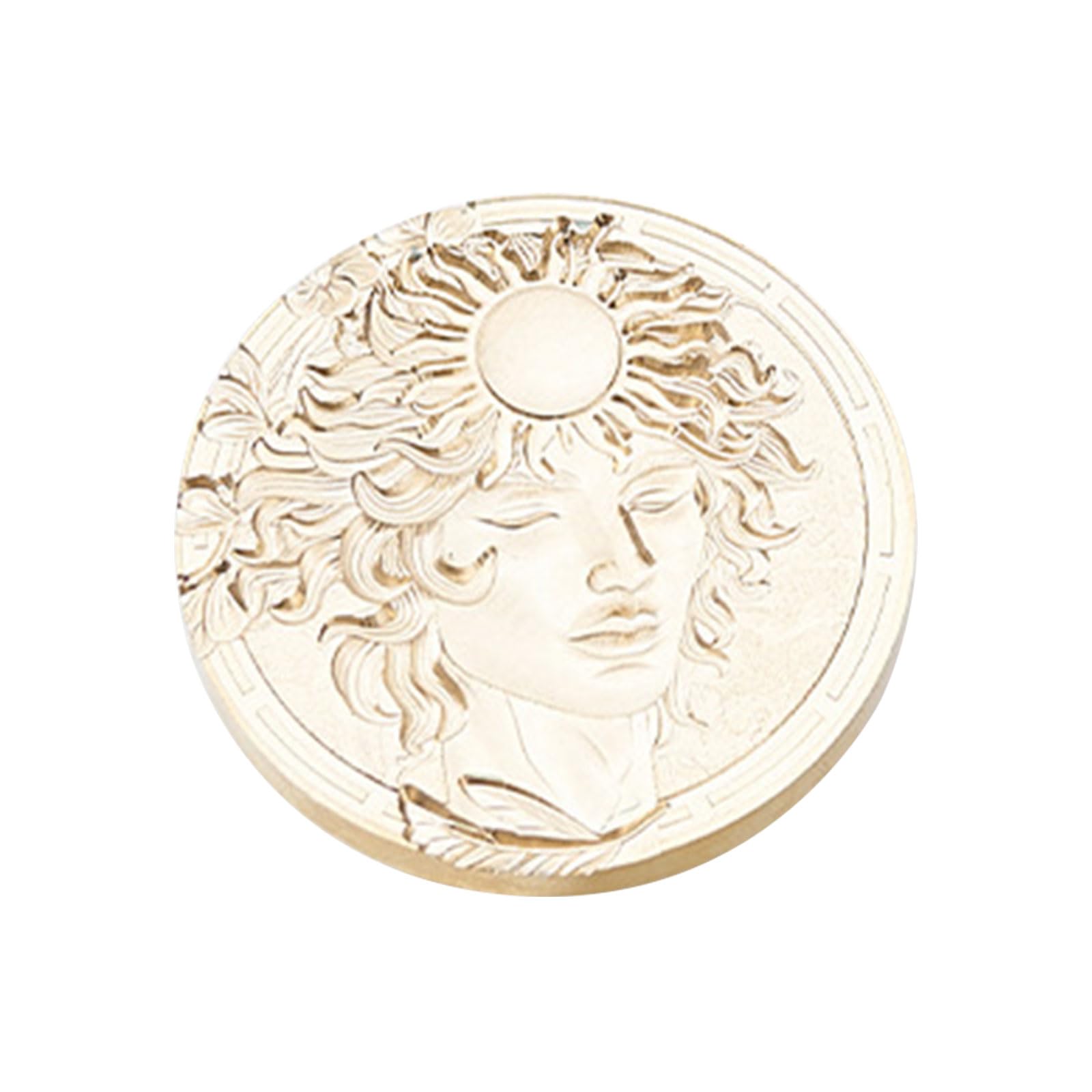 Kalttoy 3D Embossed Wax Seal Stamp Head for Wedding Invitation Envelope Gift Option