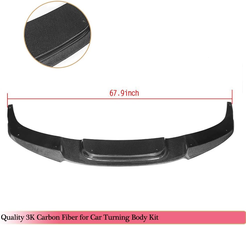 Carbon Fiber Front Bumper Lip for BMW 6 Series F06 F12 F13 M Sport 2Door 4Door 2013-2018 640i 650i M Tech Auto Chin Spoiler Splitter Protector Factory Outlet