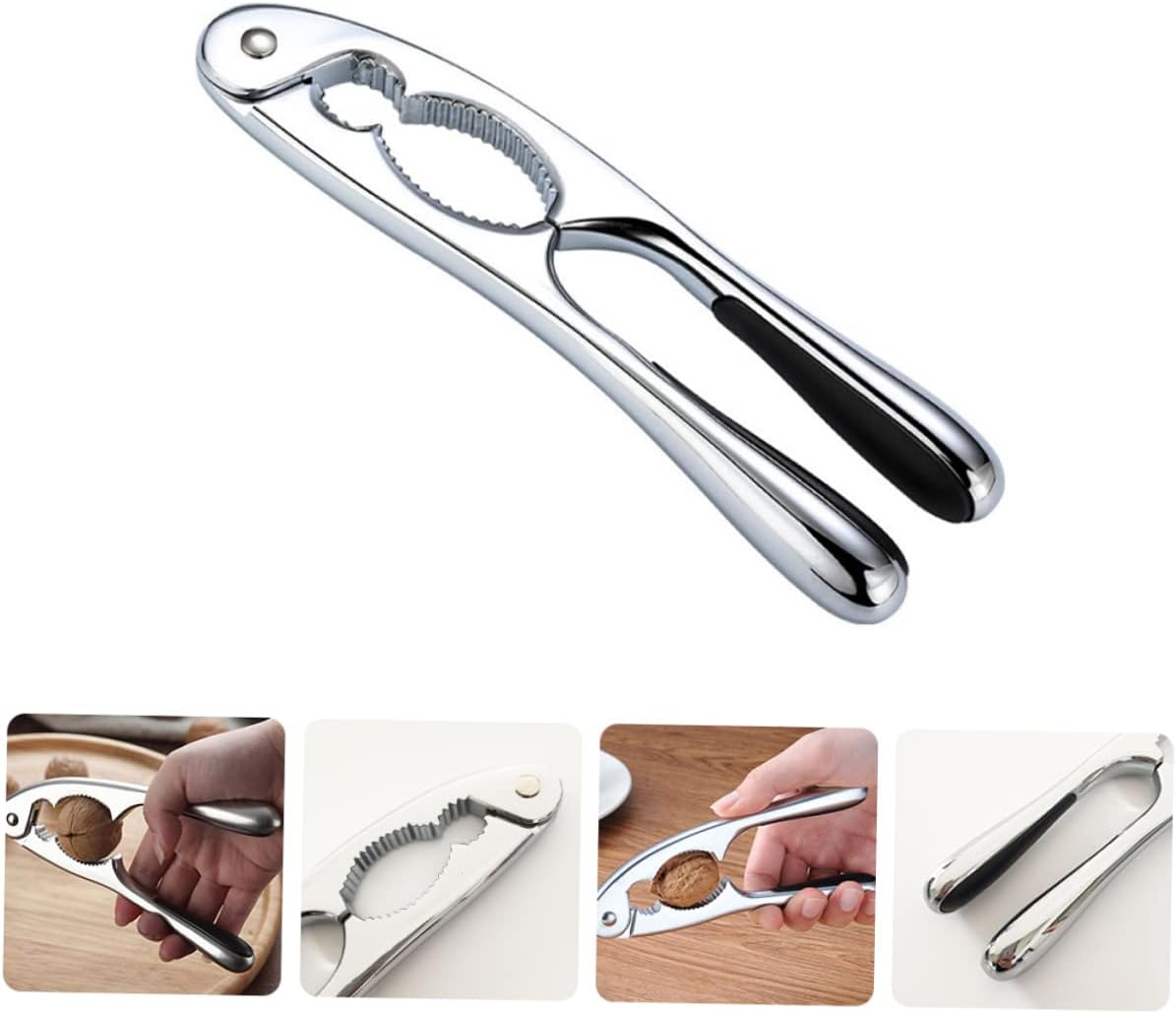Zinc Alloy Walnut Nut Cracker Tool Nutcrackers for Nuts Portable Nutcracker Tumbler