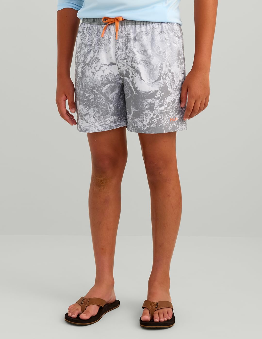 HUK Boys Pursuit Volley Short, Quick-Dry Fishing Shorts for Kids