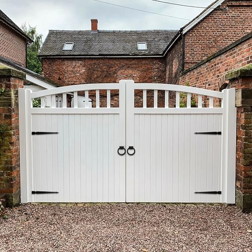 Support d'angle noir pour porte de grange et volet rustique de 30 cm - 6