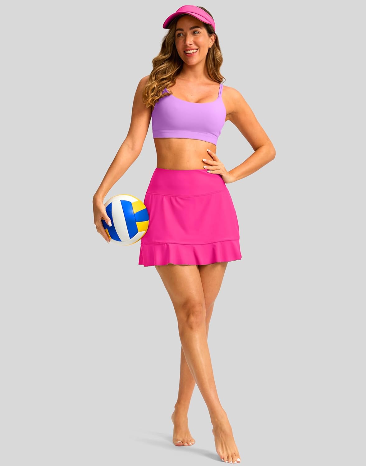 Soothfeel Women's Swim Skirt with Pocket High Waisted Ruffle Tummy Control Tankini Swimsuit Bathing Suit Bottoms - Image 6