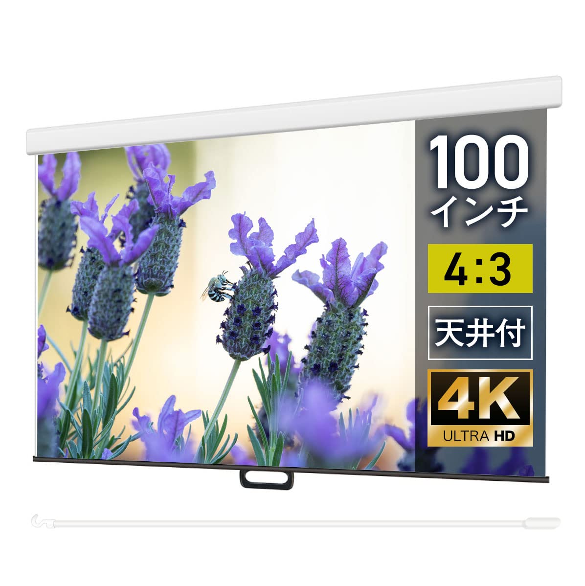 Amazon | シアターハウス ビジネスプロジェクター スクリーン