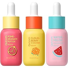 3 Pack Facial Serum Skin Care Sets, Serum for Face Includes Niacinamide, Ceramide, Peptides &ndash; Brightening, Hydrating, Dark Spot Corrector, Glow Up, Collagen Boosting - Reset Your Skin Day and Night