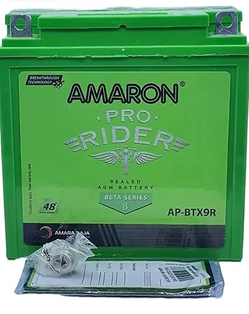Amaron 9amp_hour Sealed Zero Maintenance Honda, Hero Motors Battery