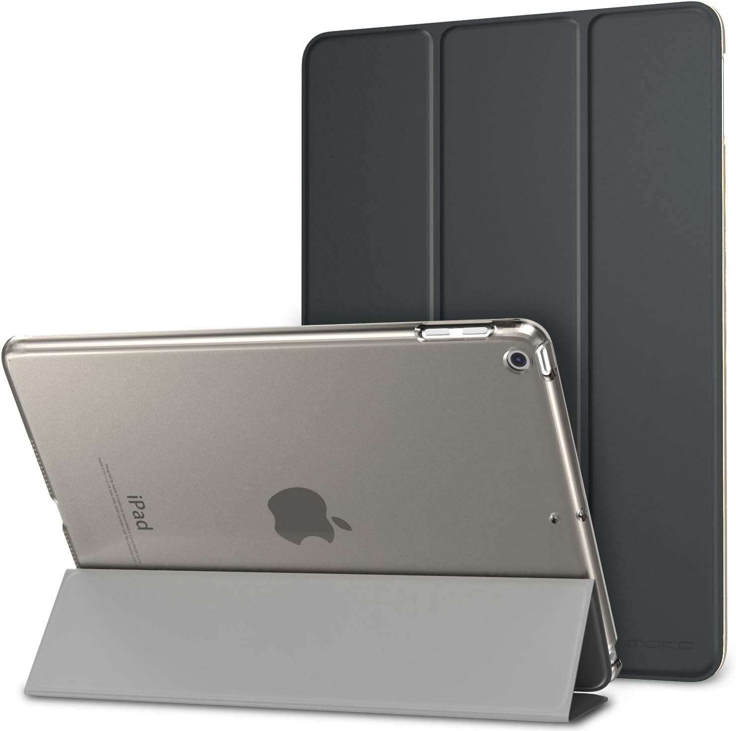 MOCA Compatible Smart flip Cover case for iPad 9.7 inch 2017 2018 iPad 5th 6th Generation A1893 A1954 A1822 A1823 Smart case Cover (Navy Blue) — Amazon image 11