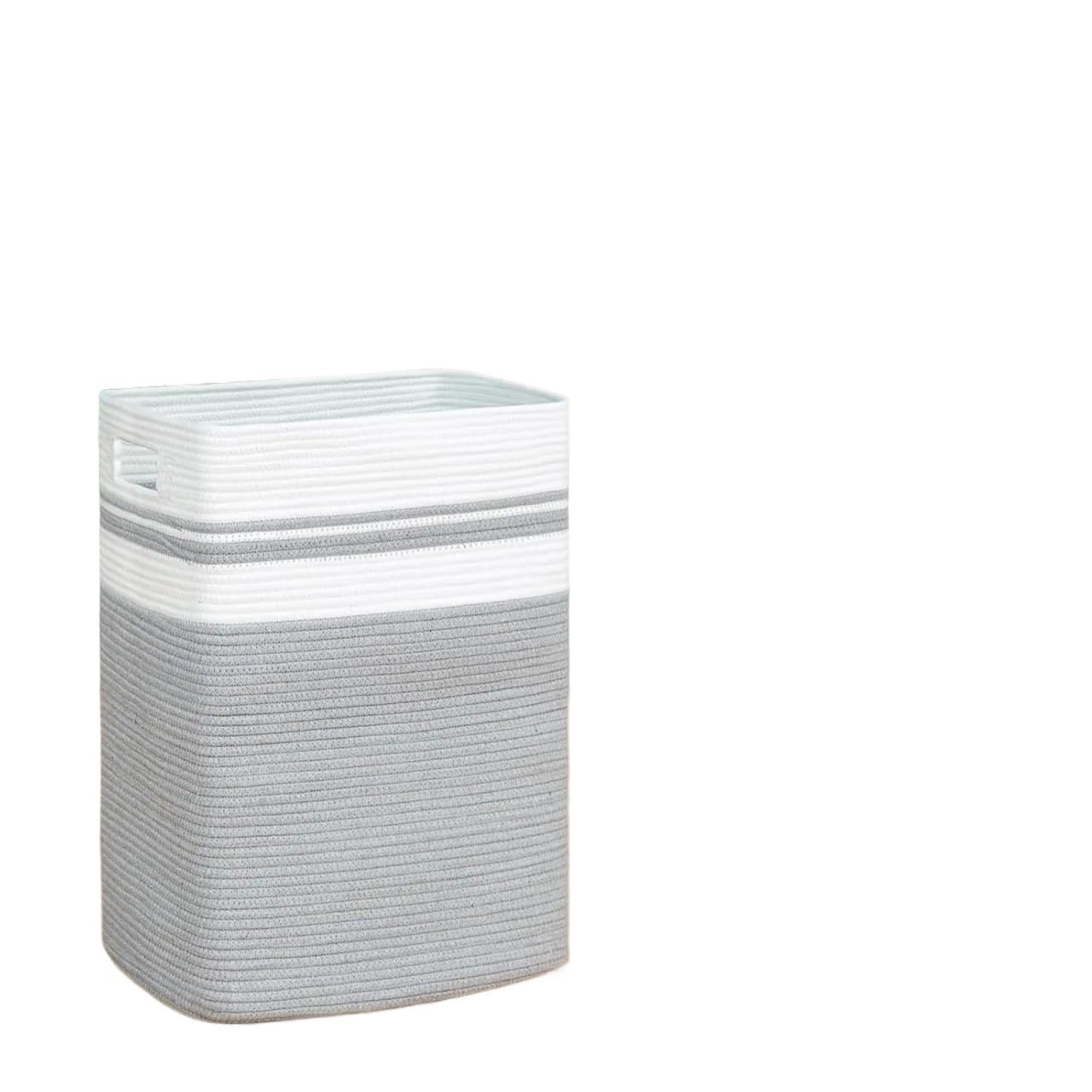 Panier à linge pliable 16x15x24 pouces grand format tissé pour couvertures et vêtements