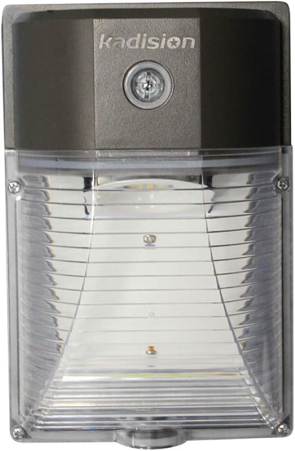 LED Wall Pack, 26W Waterproof Outdoor Security Lights, Dusk-to-Dawn Photocell, 5000K Daylight 3000lm 100-277Vac, 150W-250W HPS/HID Replacement