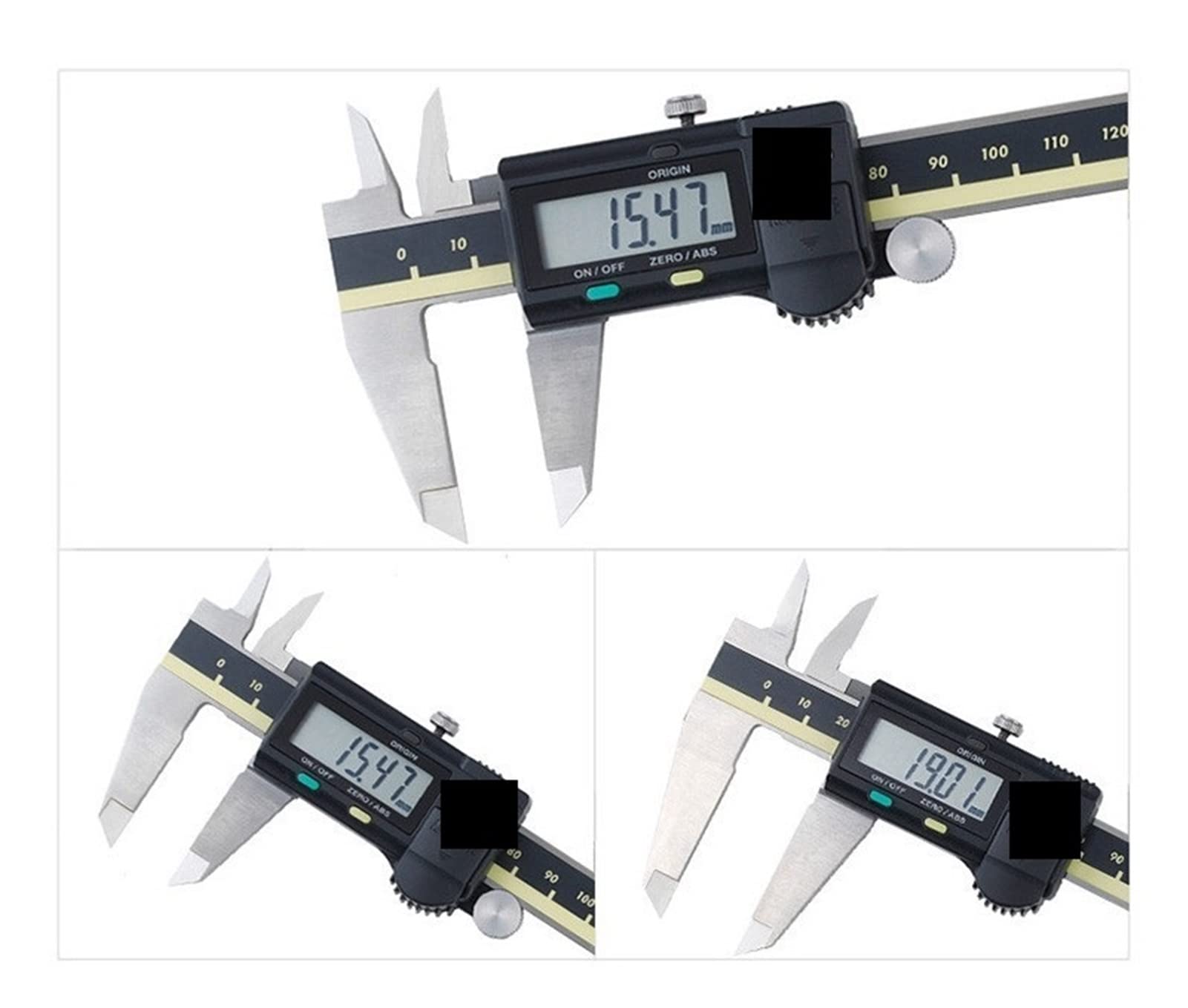 Calibro digitale, Caliper Digital. Lcd. Calibri Vernier 8 pollici 200mm 500-197-20 Strumenti di misurazione in acciaio inox for calibro elettronico