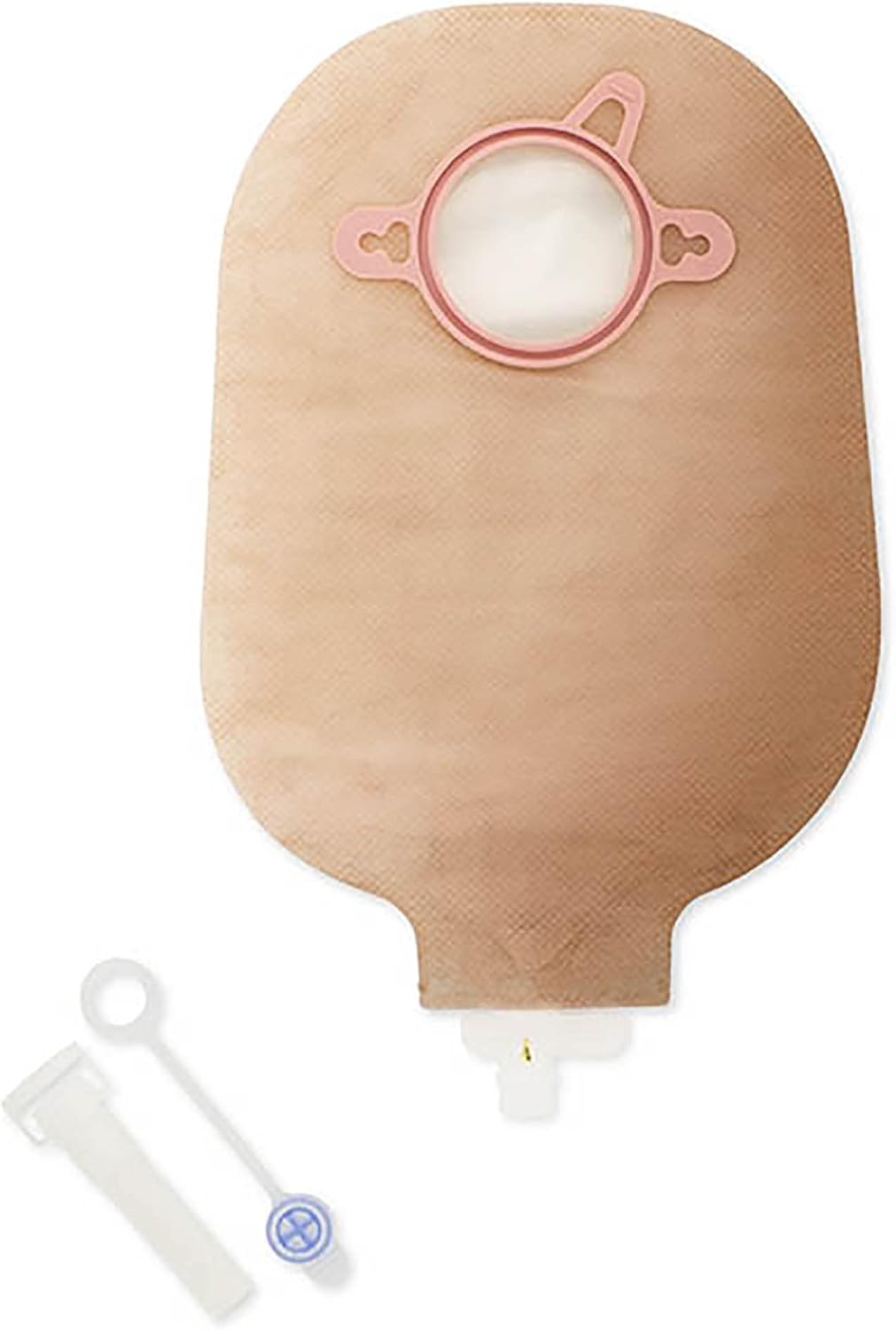 New Image Drainable 9 Inch Length, Maxi 2pc System Urostomy Pouch 9 Inch Length, Maxi 18403, 10 Ct