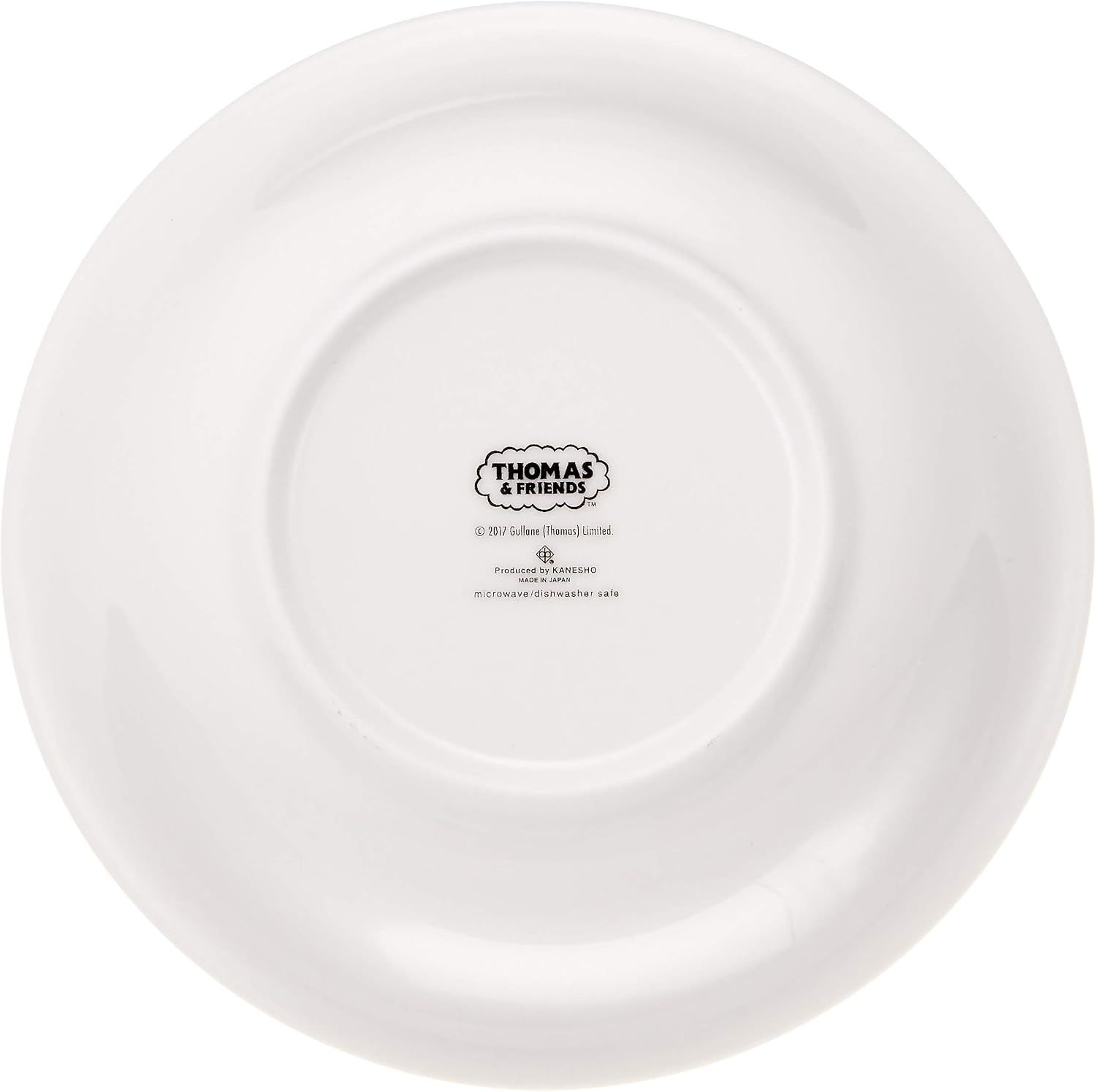 金正陶器(Kaneshotouki) Thomas The Tank Engine Fruit Kids Plate, 15cm, white