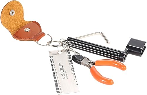 ammoon 5-in-1-Gitarre ZubehA r Kit Tool Set Setup String Winder Bridge Pin Peg Abzieher String Aktion Gauge Lineal Messen Gitarrenbauer String Plier Nipper Cutter Pick Plektrum Halter Sechskant ammoon 5-in-1-Gitarre ZubehA r Kit Tool Set Setup String Winder Bridge Pin Peg Abzieher String Aktion Gauge Lineal Messen Gitarrenbauer String Plier Nipper Cutter Pick Plektrum Halter Sechskant