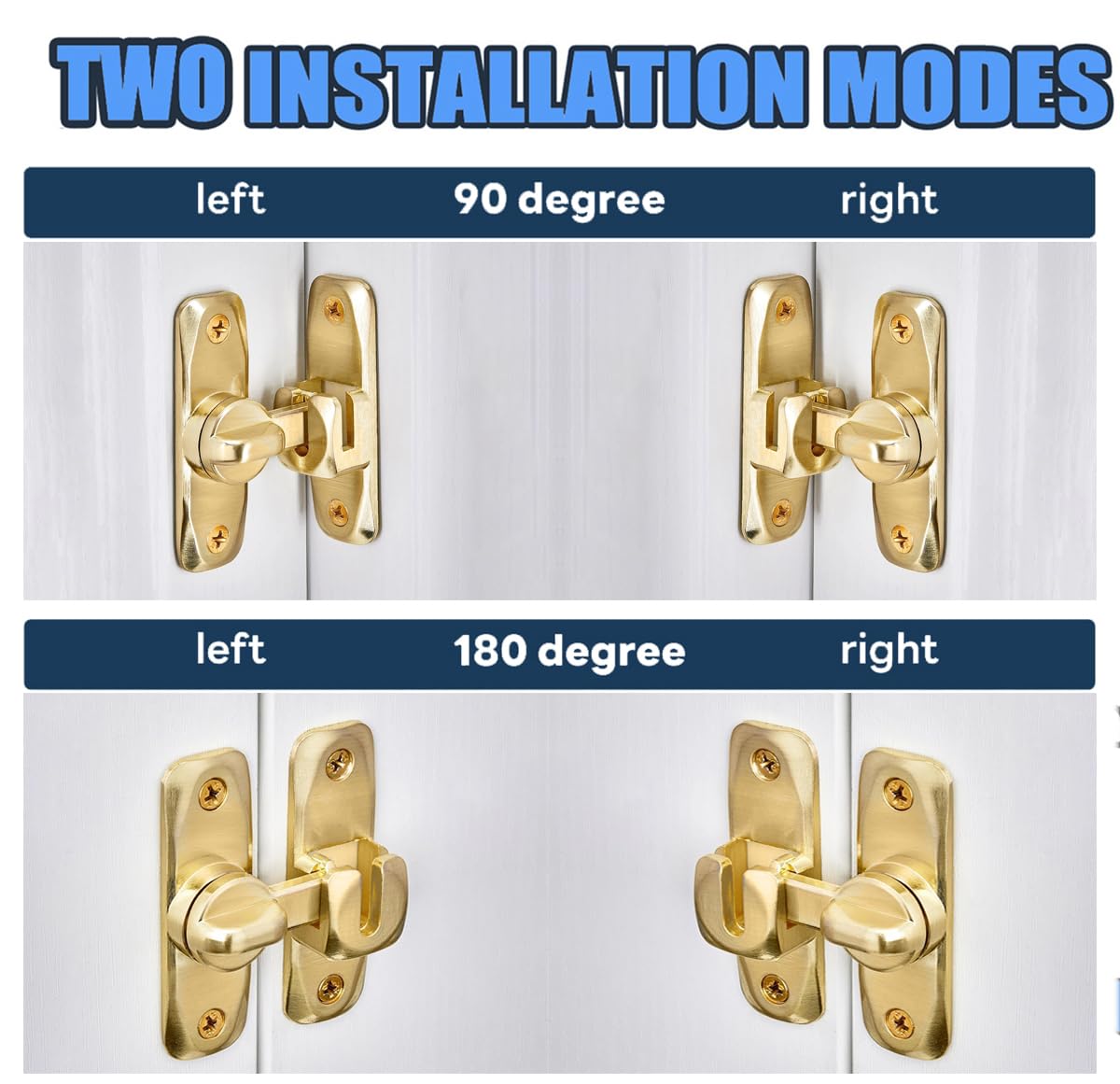 Litensh Flip Door Latch Lock - Image 3
