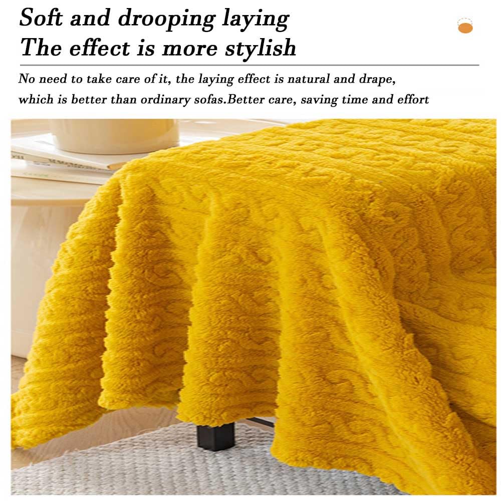 L - Funda de sofá impermeable para sofá L-Sd, manta térmica antideslizante para 1/2/3/4 plazas, protector de sofá con cable (118 x 130 cm), perfecta para decoración del hogar